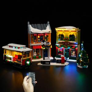 Legoホリデーメインストリート10308用LEDライト。ブロックブリングクリエイティブライト。レゴ10308に対応。レゴファンへ 並行輸入品｜kevin-store