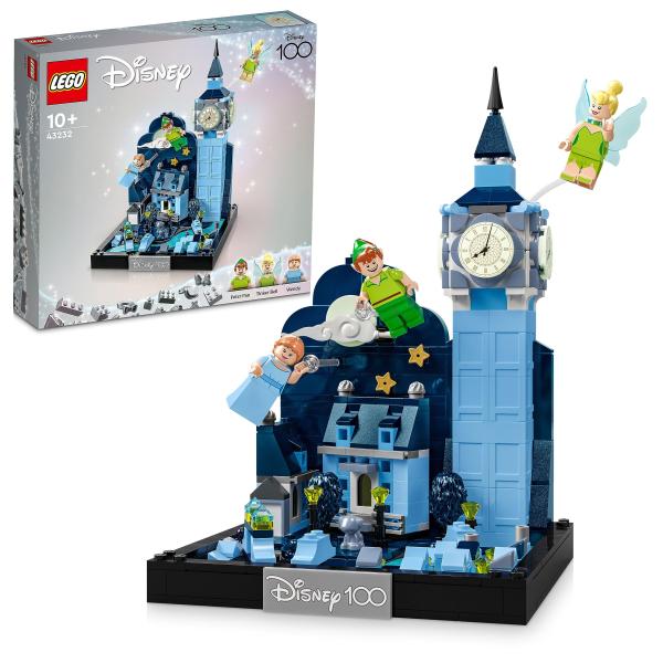 レゴ(LEGO) ディズニー100 ロンドンの空を飛ぶピーター・パンとウェンディ 43232 おもち...