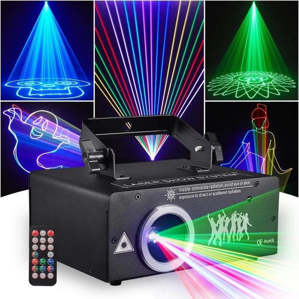 Animation Laser Light DJ Light, Olaalite 3D Stage ...