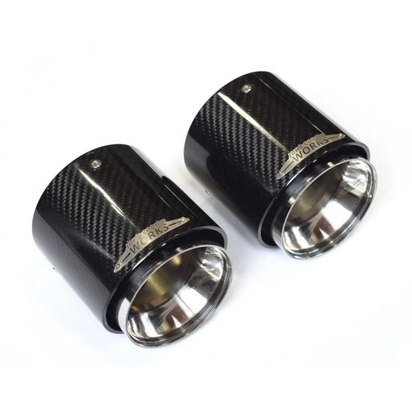 Carbon fiber exhaust tips fit for MINI F54/F55/F56...