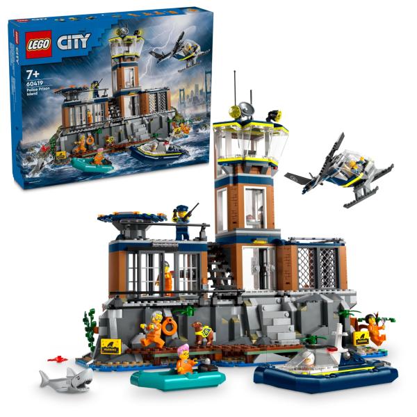 レゴ(LEGO) シティ シティポリス プリズンアイランド おもちゃ 玩具 プレゼント ブロック 男...