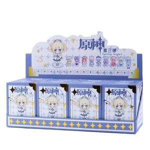 RZAHUAHU 原神インパクトフィギュア ブラインドボックス miHoYo ゲーム ミステリー おもちゃ箱 第3世代 8ピース  並行輸入品