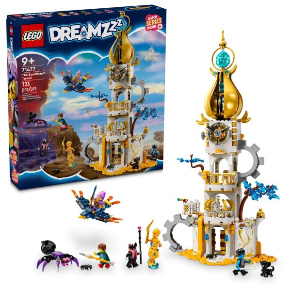 LEGO DREAMZzz The Sandman’s Tower, Kids’ Castle To...