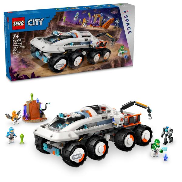 レゴ(LEGO) シティ コマンド ローバー クレーンローダー 宇宙 おもちゃ 組み立てセット 宇宙...