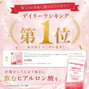 公式 ヒアロモイスチャー240 30日用 12...の詳細画像3