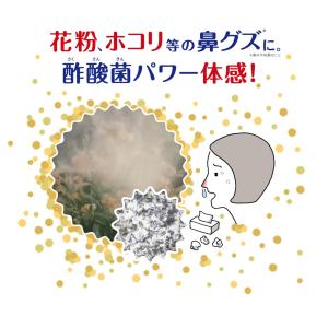 酢酸菌 花粉 花粉症 サプリ キユーピー 公式...の詳細画像2