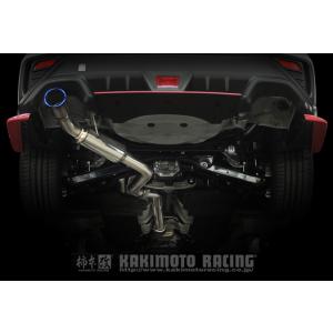 柿本改 個人宅OK カスタム マフラー WRX-S4 : キーポイント