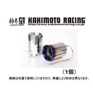 柿本改 柿本 エキゾーストフィニッシャー (1個) 100φ チタンフェイス