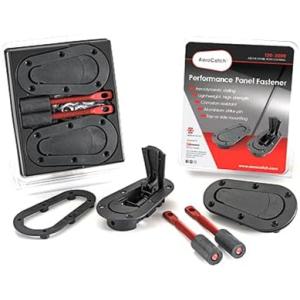 クスコ（CUSCO） エアロキャッチボンネットピン (SFC社製) ブラック 鍵