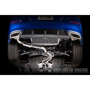柿本改 シビックハッチバック FK7 GT1.0Z Racing マフラー 「競技用