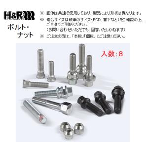H&R H＆R 60度テーパーボルト (16本) M14×1.5 首下28mm 17HEX 1452801 