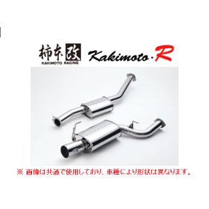 スイフトZC11S 柿本改 ステンレスリアマフラー 03S10987。 スイフト ZC11S 社外 柿本改 リアマフラー GT box Re hyper 出口