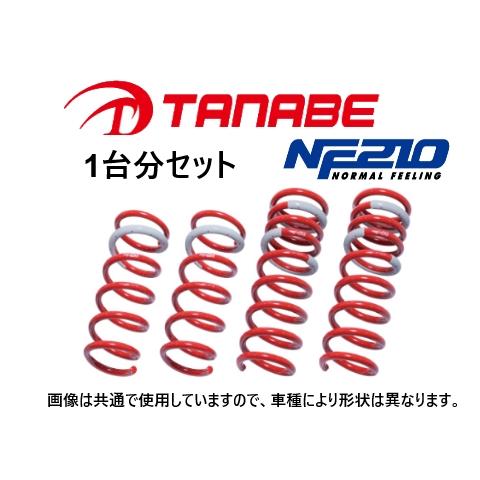 送料無料 タナベ NF210 ダウンサス (1台分) プリウス 標準グレード ZVW30 前期 〜H...