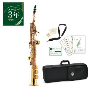 Soleil ソプラノサックス SSP-1 初心者入門セット〔ソレイユ SSP1 木