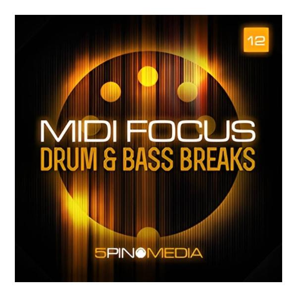 5PIN MEDIA MIDI FOCUS - DRUM &amp; BASS BREAKS [メール納品]