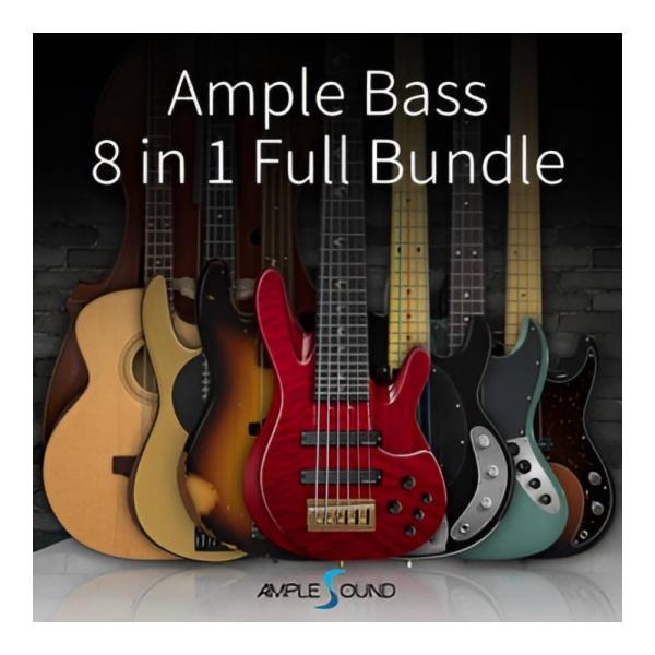 AMPLE SOUND Ample Bass 8 in 1 Full Bundle [メール納品]
