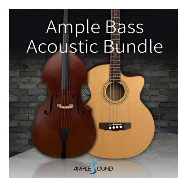 AMPLE SOUND Ample Bass Acoustic 2 in 1 Bundle [メール...