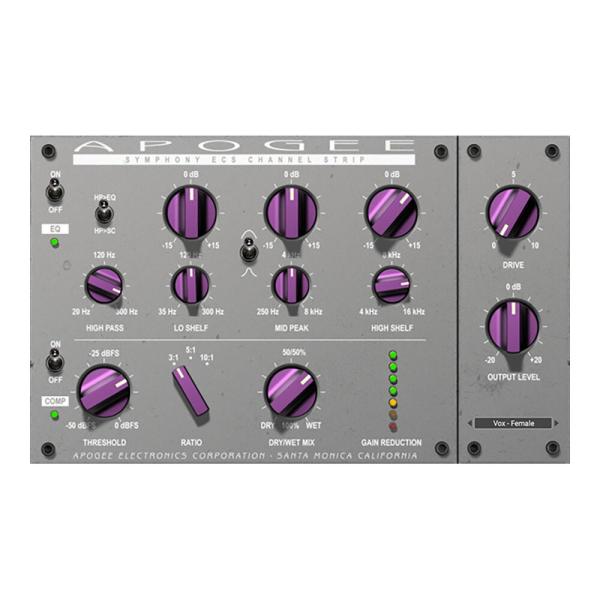 Apogee Symphony ECS Channel Strip [メール納品]