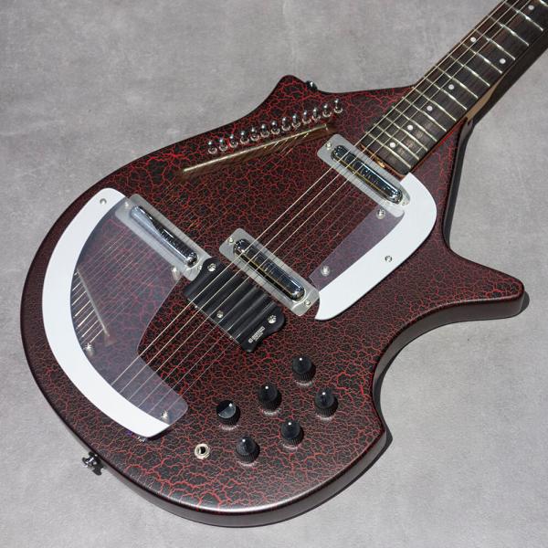 Star&apos;s  Electric Sitar / ELS-1 Red Crack