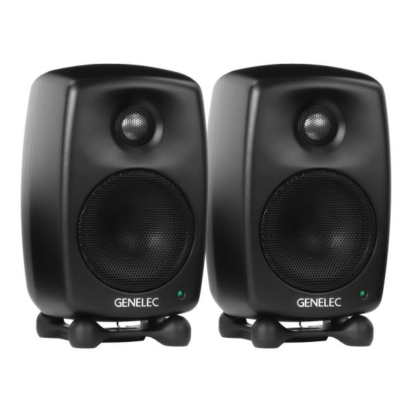 GENELEC 8010AM ブラック（ペア）[メーカープロモーション価格]