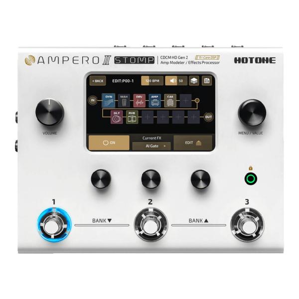 HOTONE AMPERO II STOMP - アンプモデラー＆エフェクター