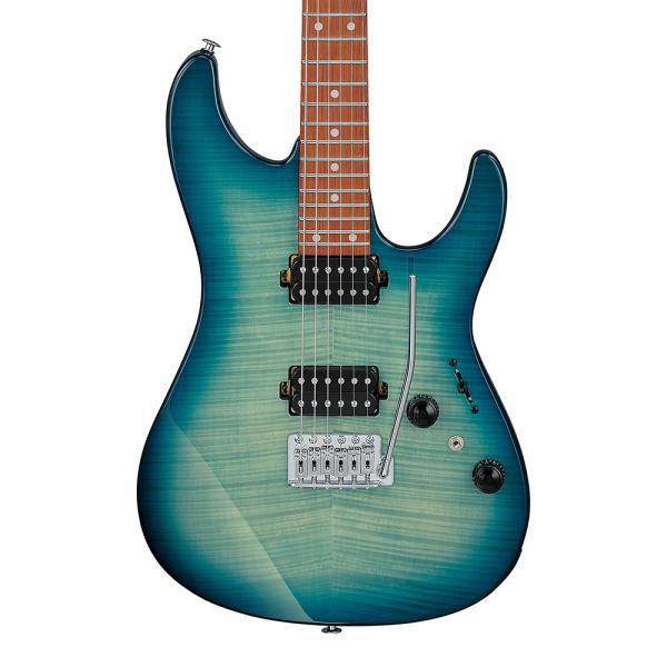 Ibanez AZ Standard AZ24S1F-TXB (Transparent Turquo...