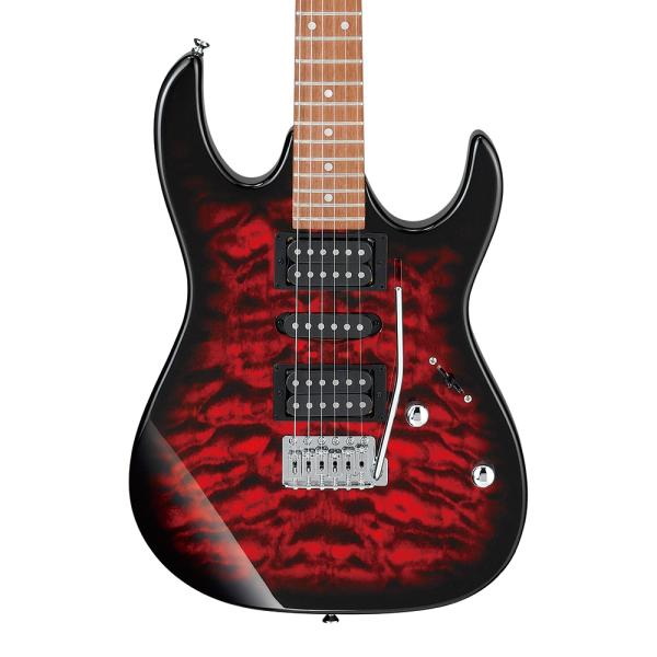 Ibanez Gio GRX70QA-TRB (Transparent Red Burst)