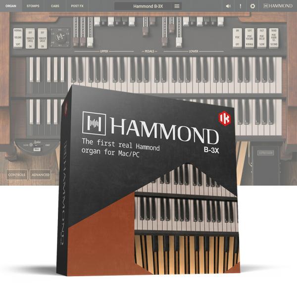 IK Multimedia Hammond B-3X [メール納品]