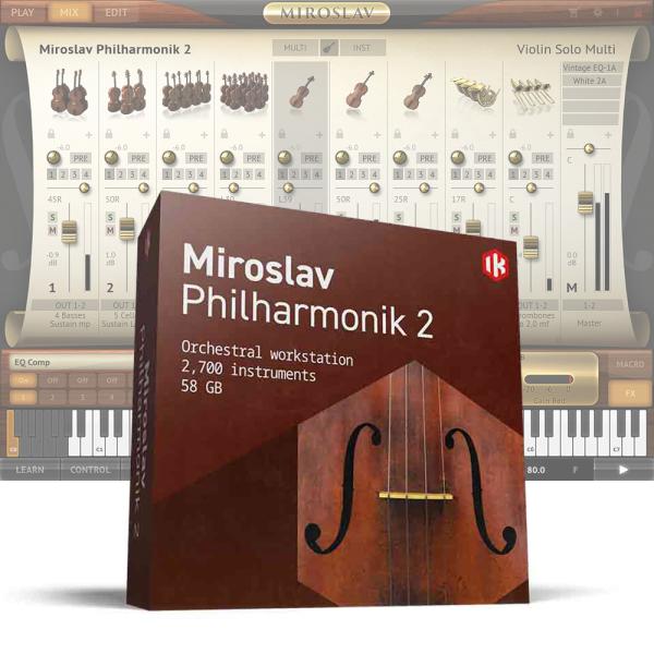 IK Multimedia Miroslav Philharmonik 2 [メール納品][メーカー...