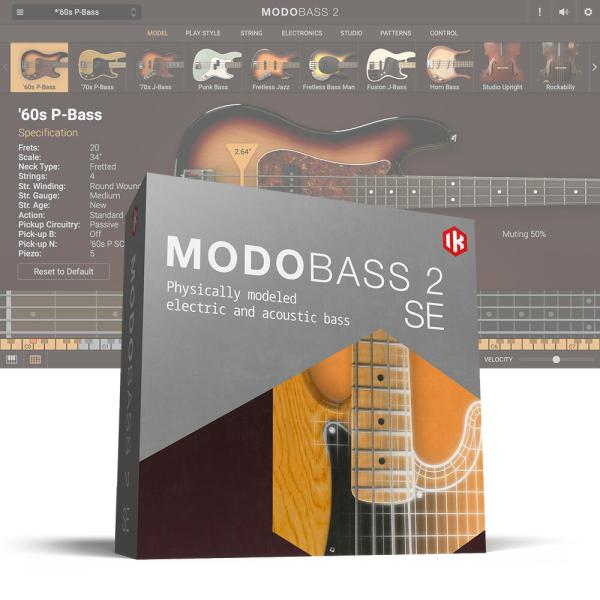 IK Multimedia MODO BASS 2 SE [メール納品]