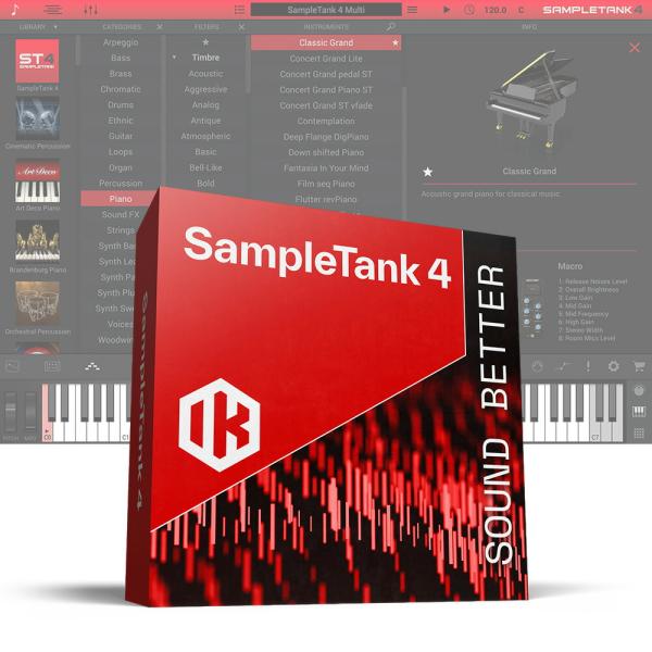 IK Multimedia SampleTank 4 [メール納品]
