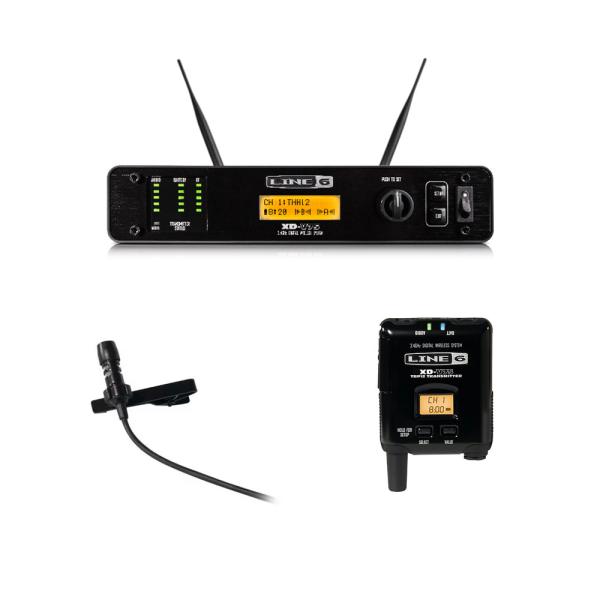 Line6 XD-V75L 高品質ワイヤレスマイクセット 2.4GHz ラベリアマイク ハンズフリー...