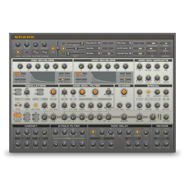 Native Instruments Reaktor Spark R2 [メール納品]
