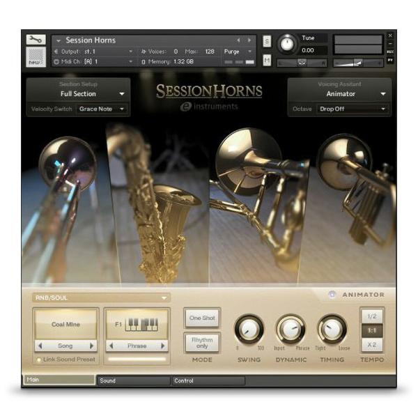 Native Instruments Session Horns [メール納品]