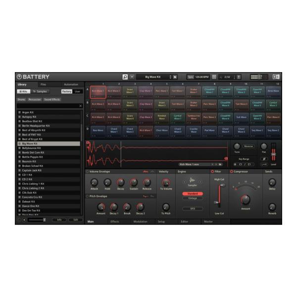 Native Instruments BATTERY 4 [メール納品]