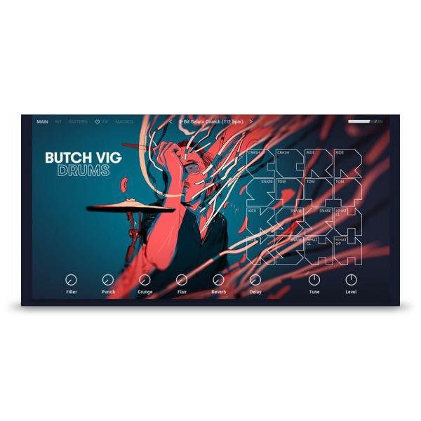 Native Instruments BUTCH VIG DRUMS [メール納品]