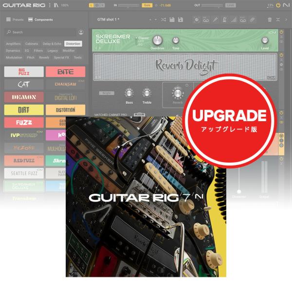 Native Instruments Guitar Rig 7 Pro Upgrade[メール納品]