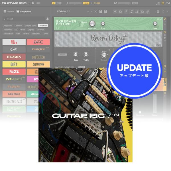 Native Instruments Guitar Rig 7 Pro Update[メール納品]