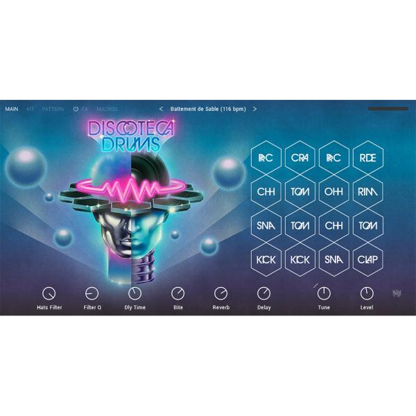 Native Instruments Discoteca Drums [メール納品]