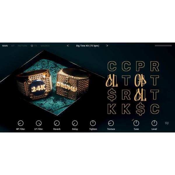 Native Instruments 24K Drums [メール納品]