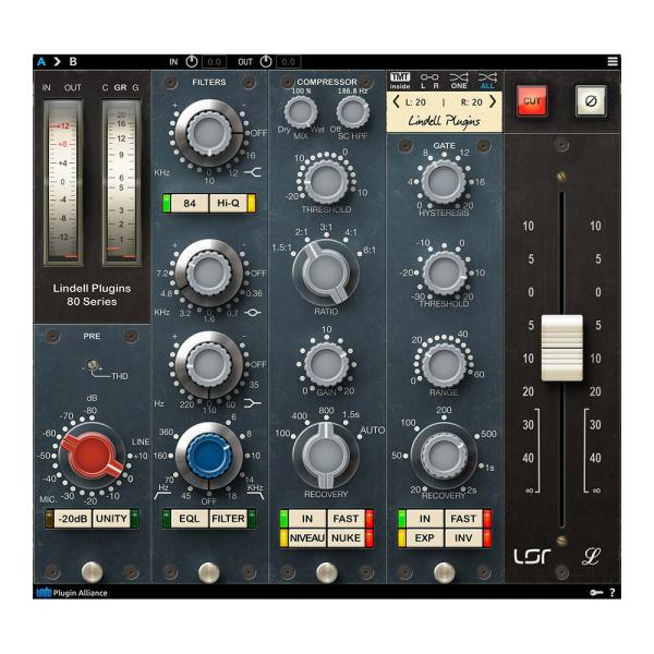 Plugin Alliance Lindell Audio 80 Series [メール納品]
