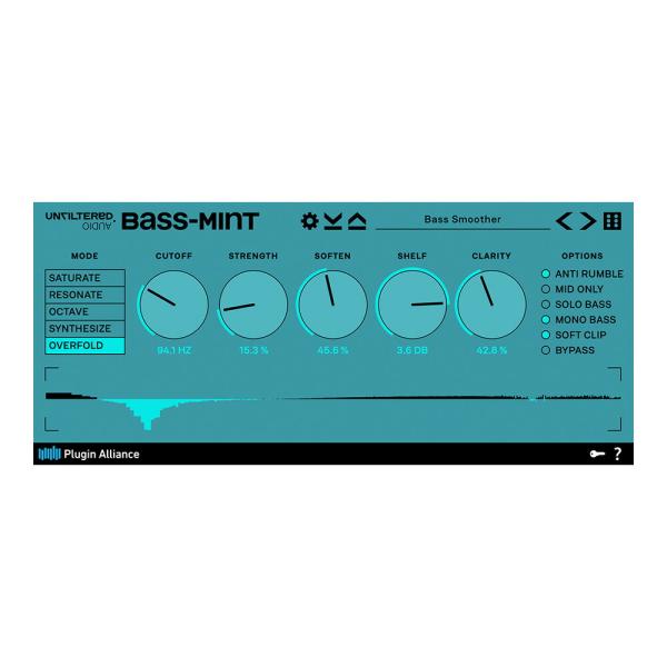 Plugin Alliance Unfiltered Audio Bass-Mint [メール納品]
