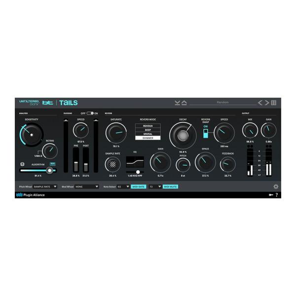 Plugin Alliance Unfiltered Audio TAILS [メール納品]