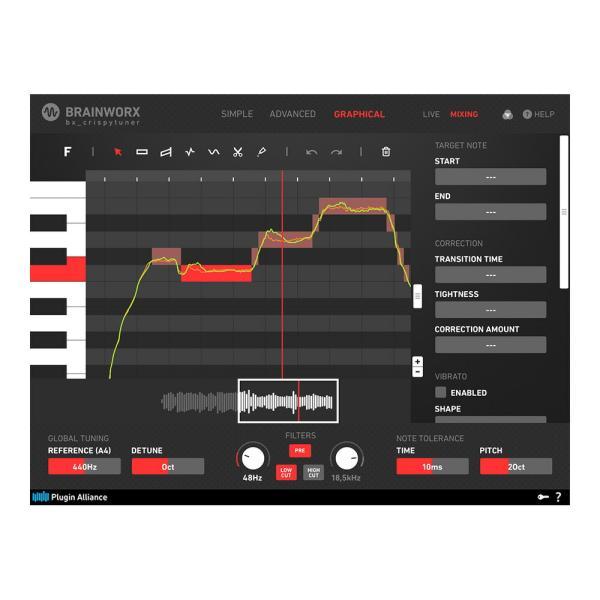 Plugin Alliance Brainworx bx_crispytuner [メール納品]