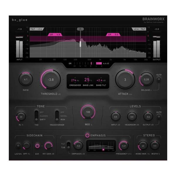 Plugin Alliance Brainworx bx_glue [メール納品]