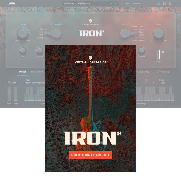 UJAM Virtual Guitarist IRON 2 [メール納品][メーカープロモーション ...