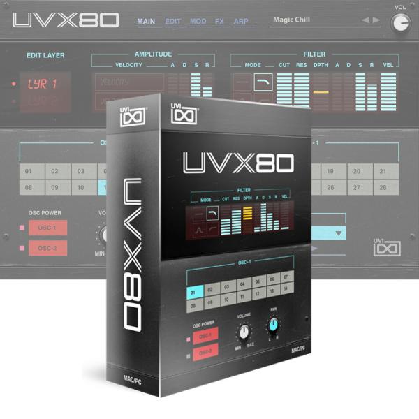 UVI UVX80 [メール納品]