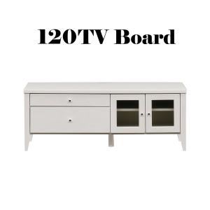 テレビボード TV台 幅120cm 完成品 ローボード 脚付き 木製 開き扉