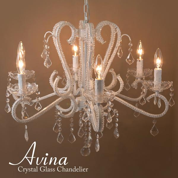 シャンデリア クリスタルガラス 6灯 シーリングライト 天井照明 ライト 照明 豪華 アンティーク調...