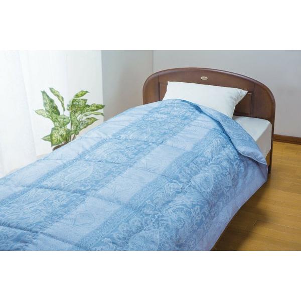 羽毛 肌掛布団 シングル S ホワイトダック ダウン50％ 日本製 吸放湿性 洗える 春夏 ピーチス...